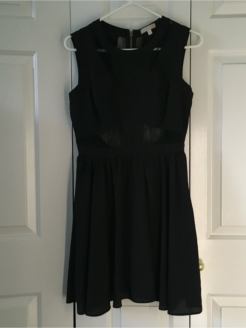 Gianni Bini Black Sleeveless Mini Dress